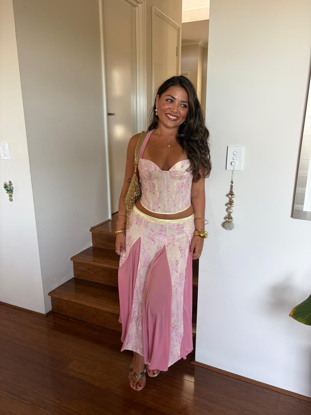 Fiorella Corset (Pink)