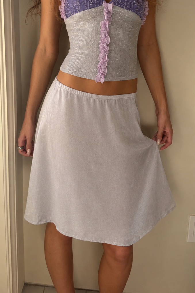 Underskirt, Silk